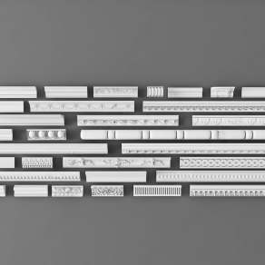 现代石膏线条3D模型下载